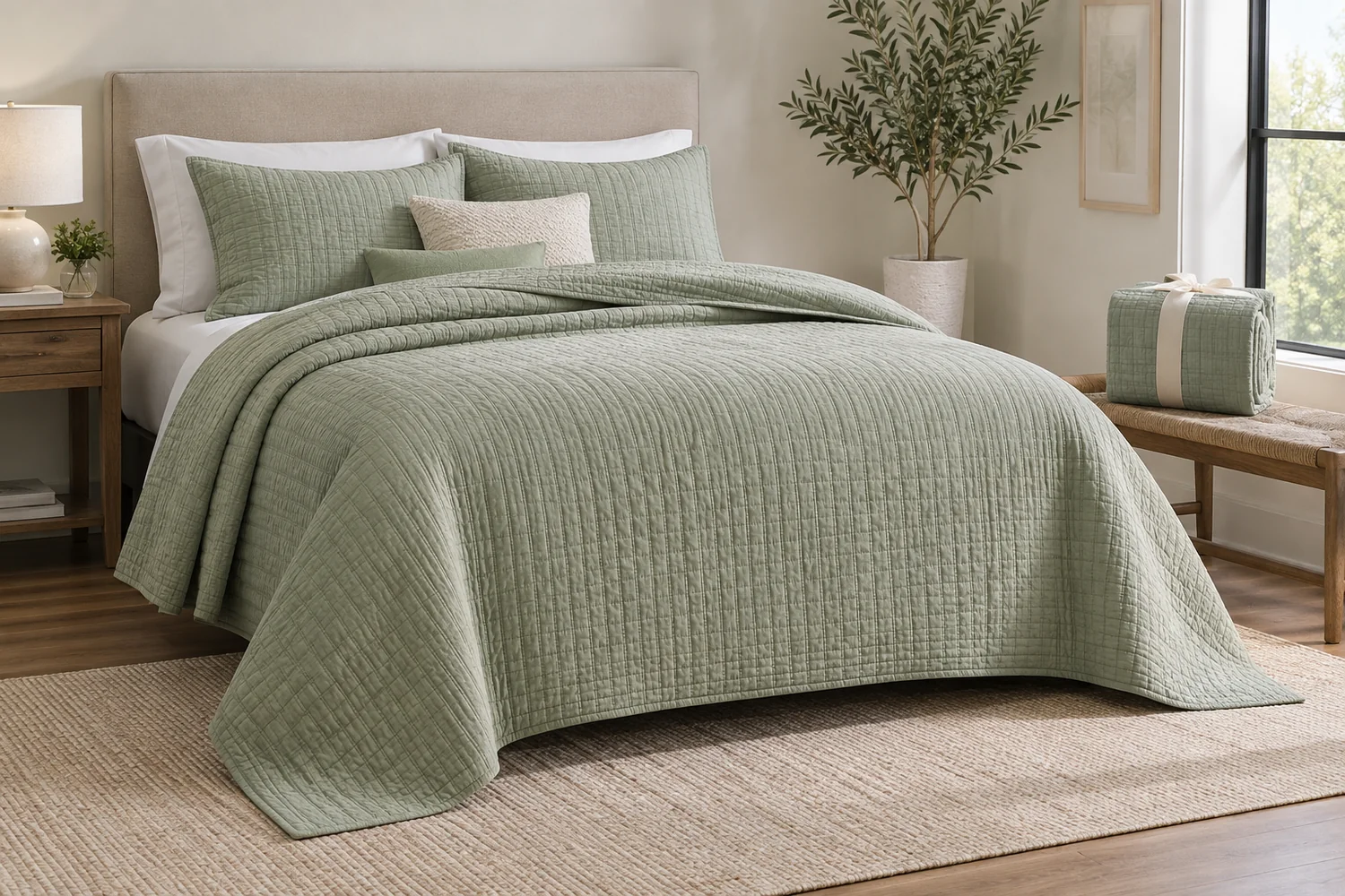 Лёгкое покрывало без наполнителя