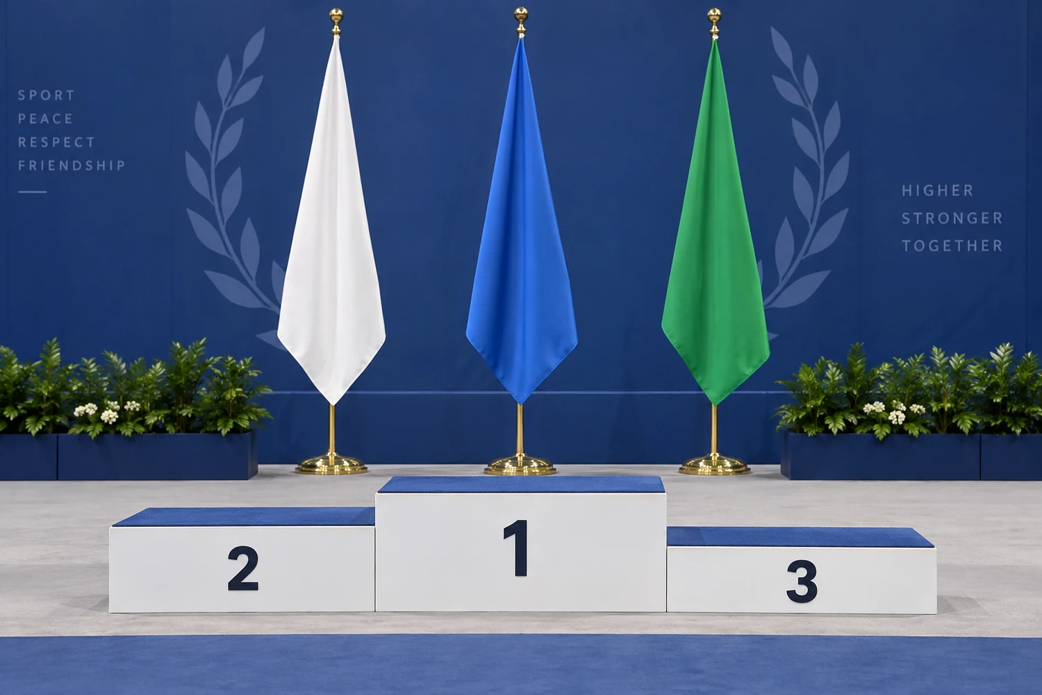 Флаги для церемонии награждения