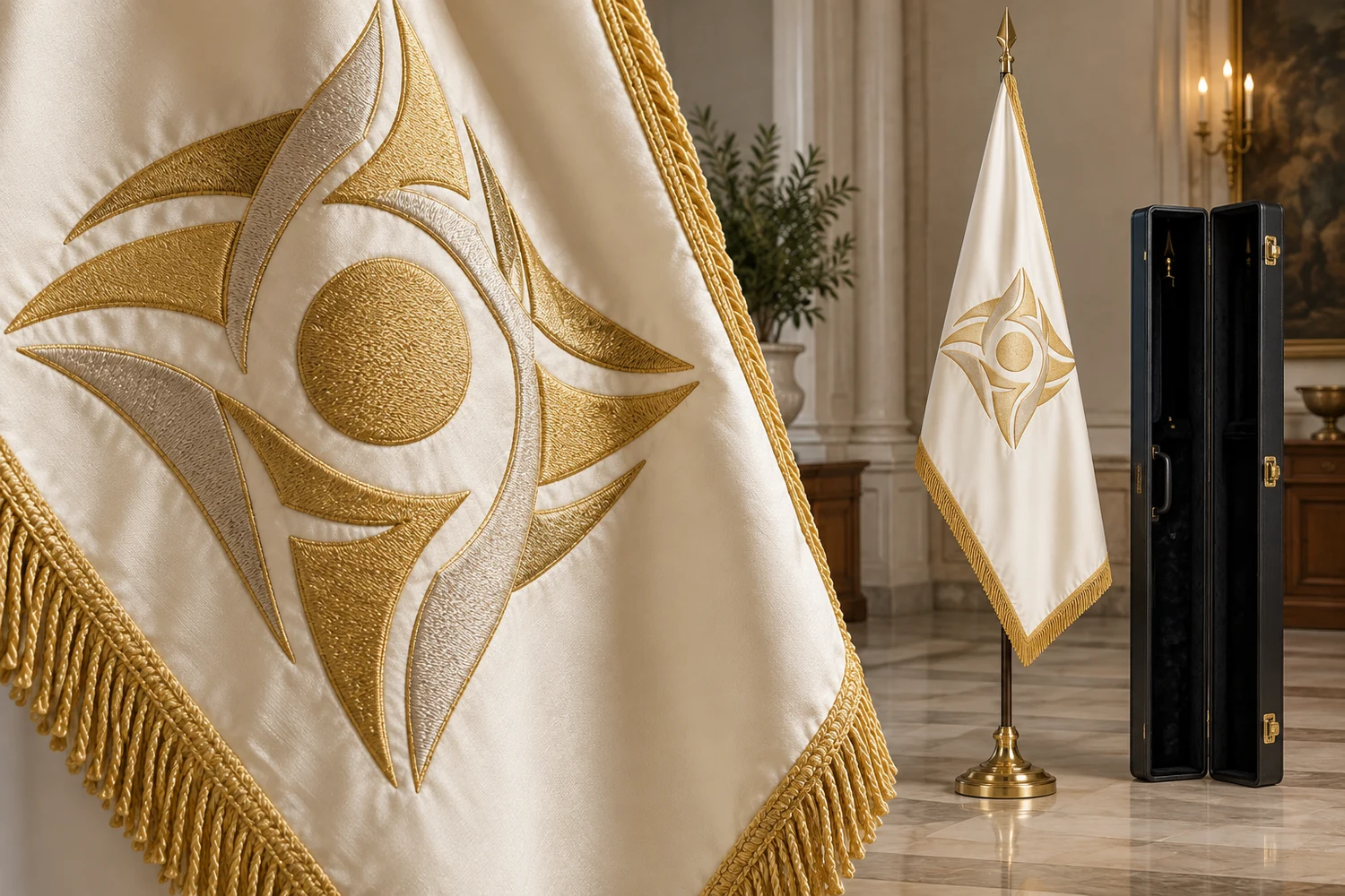 Торжественный флаг организации